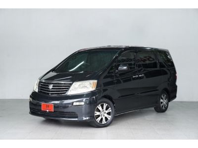 TOYOTA ALPHARD 3.0 G V6 AT ปี 2004 สีดำ